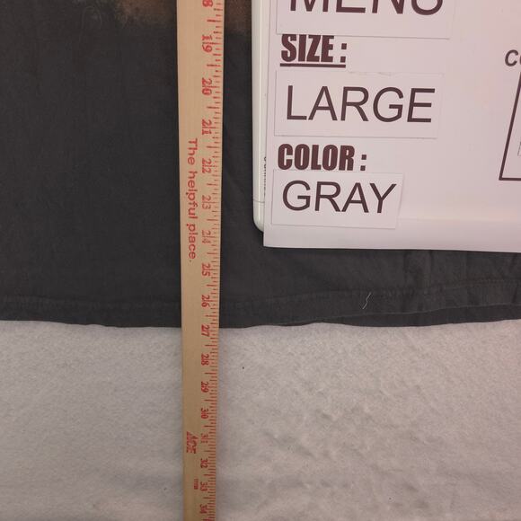 Luke Bryan Band Casual Short Sleeve Graphic T Shirt Mens Size Large L Gray - Picture 6 of 9